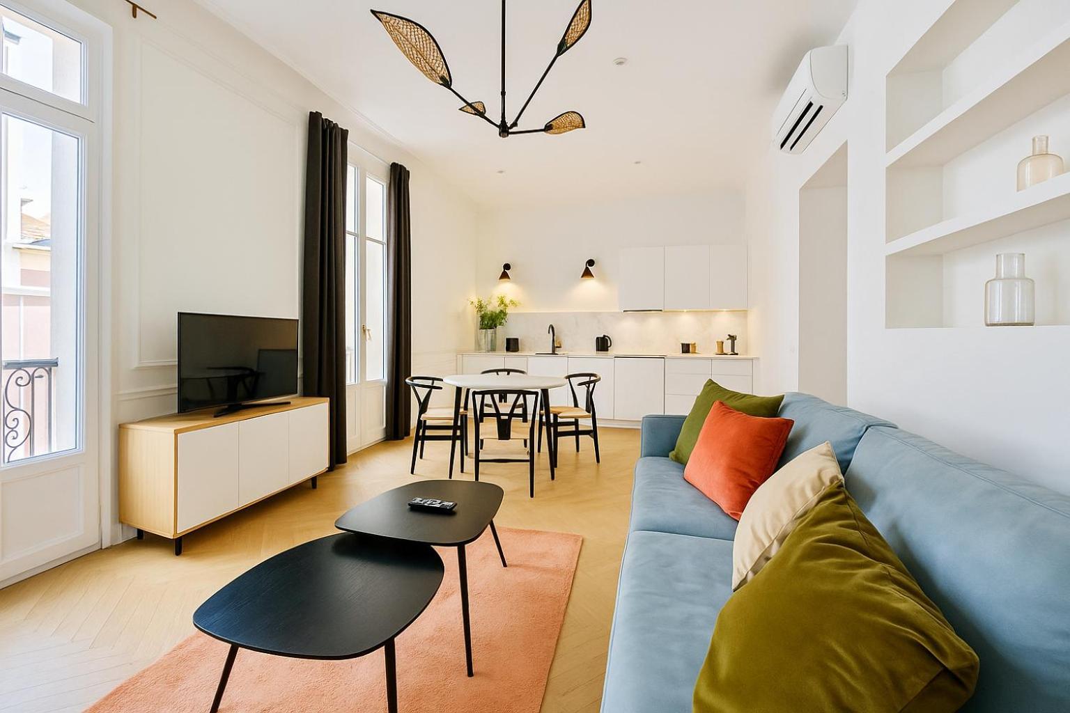 Newly Renovated Apartment With Balcony, Ac, Fiber Internet Mónaco Exterior foto